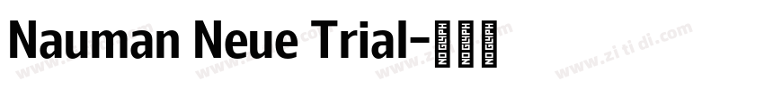 Nauman Neue Trial字体转换
